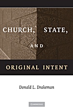 Church, State, and Original Intent - ISBN 9780521119184