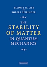 The Stability of Matter in Quantum Mechanics - ISBN 9780521191180