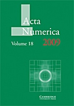 Acta Numerica 2009 - ISBN 9780521192118