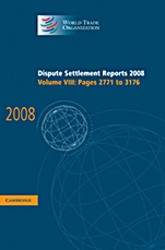 Dispute Settlement Reports 2008 - ISBN 9780521193894