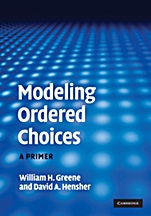 Modeling Ordered Choices - ISBN 9780521194204