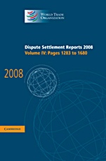 Dispute Settlement Reports 2008 - ISBN 9780521197946