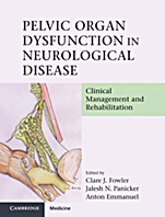 Pelvic Organ Dysfunction in Neurological Disease - ISBN 9780521198318