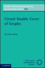 Circuit Double Cover of Graphs - ISBN 9780521282352