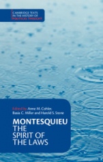 Montesquieu: The Spirit of the Laws - ISBN 9780521369749