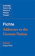 Fichte: Addresses to the German Nation - ISBN 9780521444040