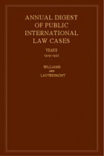 International Law Reports - ISBN 9780521463461