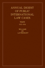 International Law Reports - ISBN 9780521463478