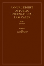 International Law Reports - ISBN 9780521463492