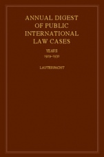 International Law Reports - ISBN 9780521463508