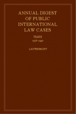 International Law Reports - ISBN 9780521463546