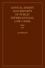 International Law Reports - ISBN 9780521463607