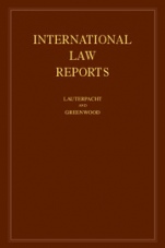 International Law Reports - ISBN 9780521465458