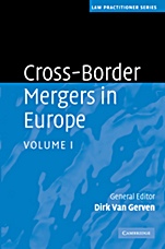 Cross-Border Mergers in Europe - ISBN 9780521483278