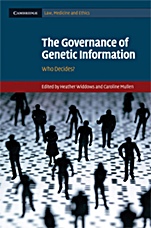 The Governance of Genetic Information - ISBN 9780521509916