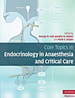 Core Topics in Endocrinology in Anaesthesia and Critical Care - ISBN 9780521509992