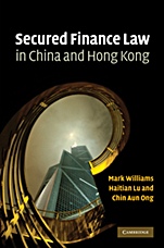 Secured Finance Law in China and Hong Kong - ISBN 9780521519342
