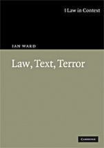 Law, Text, Terror - ISBN 9780521519571