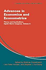 Advances in Economics and Econometrics - ISBN 9780521524124