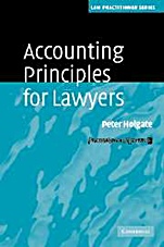 Accounting Principles for Lawyers - ISBN 9780521607223