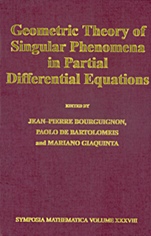Geometric Theory of Singular Phenomena in Partial Differential Equations - ISBN 9780521632461