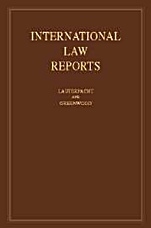 International Law Reports - ISBN 9780521642422