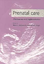 Prenatal Care - ISBN 9780521661966