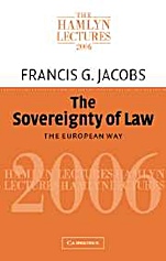 The Sovereignty of Law - ISBN 9780521703857