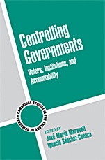 Controlling Governments - ISBN 9780521711104