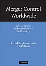 Merger Control Worldwide - ISBN 9780521724135