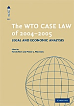 The WTO Case Law of 2004-5 - ISBN 9780521730761