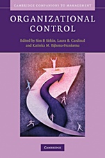Organizational Control - ISBN 9780521731973
