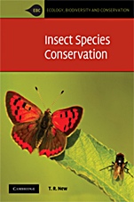 Insect Species Conservation - ISBN 9780521732765