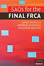 SAQs for the Final FRCA - ISBN 9780521739030