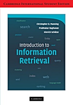 Introduction to Information Retrieval International Student Edition - ISBN 9780521758789