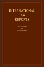 International Law Reports - ISBN 9780521763158