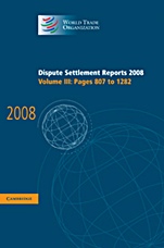 Dispute Settlement Reports 2008 - ISBN 9780521764162