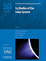 Icy Bodies of the Solar System (IAU S263) - ISBN 9780521764889