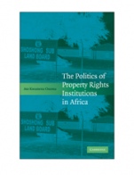 The Politics of Property Rights Institutions in Africa - ISBN 9780521765718