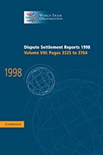 Dispute Settlement Reports 1998 - ISBN 9780521800990