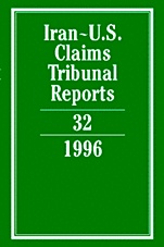 Iran-U.S. Claims Tribunal Reports - ISBN 9780521804387