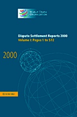 Dispute Settlement Reports 2000 - ISBN 9780521813754