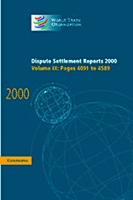 Dispute Settlement Reports 2000 - ISBN 9780521828550