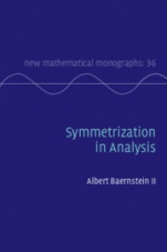 Symmetrization in Analysis - ISBN 9780521830478