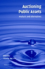 Auctioning Public Assets - ISBN 9780521830591