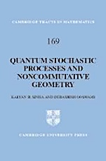 Quantum Stochastic Processes and Noncommutative Geometry - ISBN 9780521834506