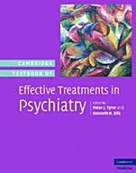 Cambridge Textbook of Effective Treatments in Psychiatry - ISBN 9780521842280