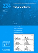 The A-Star Puzzle (IAU S224) - ISBN 9780521850186