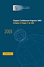 Dispute Settlement Reports 2003 - ISBN 9780521857338