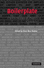 Boilerplate - ISBN 9780521859189